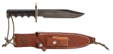 "RANDALL MODEL 14 ATTACK KNIFE 7.5"" WITH JRB SHEATH (68613)" - Image 1 of 8