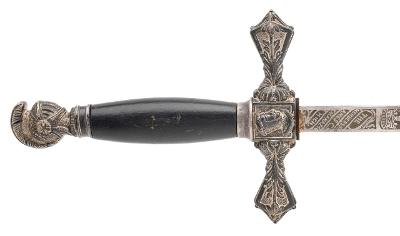 "Antique Masonic Knights Templar Sword (12341925) USED DTX" - Image 9 of 16