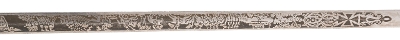 "Antique Masonic Knights Templar Sword (12341925) USED DTX" - Image 11 of 16