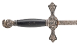 "Antique Masonic Knights Templar Sword (12341925) USED DTX" - Image 9 of 16