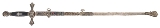"Antique Masonic Knights Templar Sword (12341925) USED DTX" - Image 1 of 16