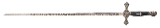 "Antique Masonic Knights Templar Sword (12341925) USED DTX" - Image 15 of 16