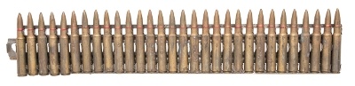 "Japanese 7.7x58mmSR 30-round HMG feed strip (MM5305)" - Image 1 of 4