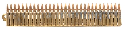 "Japanese 7.7x58mmSR 30-round HMG feed strip (MM5306)" - Image 1 of 4