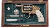 "EXHIBITION-GRADE BELLE ÉPOQUE LIÈGE 5.7MM RIMFIRE MINIATURE REVOLVER (59648)" - 1 of 18