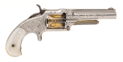 "Beautiful New York Engraved Presentation Smith & Wesson 1 ½ Model in Pipe Casing (50961)" - Image 2 of 13