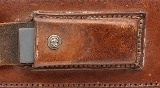 "1950's RANDALL 12-13 THORP BOWIE KNIFE W/ BROWN BUTTON SHEATH (68608)" - Image 7 of 9