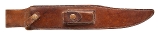 "1950's RANDALL 12-13 THORP BOWIE KNIFE W/ BROWN BUTTON SHEATH (68608)" - Image 8 of 9