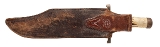 "1950’s STAG HANDLE RANDALL 12-11 SMITHSONIAN BOWIE W/ HEISER SHEATH (68612)" - Image 8 of 8