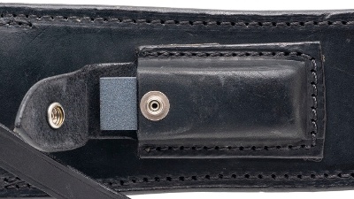 "WALTER BREND MODEL 5-10 #002 CUSTOM KNIFE W/SHEATH (68633)" - Image 7 of 9