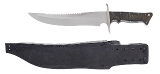 "WALTER BREND MODEL 5-10 #002 CUSTOM KNIFE W/SHEATH (68633)" - Image 2 of 9