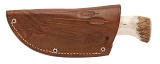 "TREEMAN KNIVES – JIM BEHRING CUSTOM UPSWEPT SKINNER KNIFE W/SHEATH (68640)" - 4 of 8