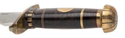 "JOHN NELSON COOPER IRON MISTRESS CUSTOM BOWIE KNIFE W/SHEATH (68667)" - Image 6 of 8