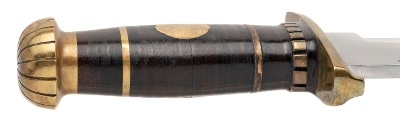 "JOHN NELSON COOPER IRON MISTRESS CUSTOM BOWIE KNIFE W/SHEATH (68667)" - Image 5 of 8