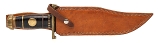 "JOHN NELSON COOPER IRON MISTRESS CUSTOM BOWIE KNIFE W/SHEATH (68667)" - Image 2 of 8