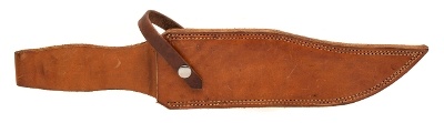 "JOHN NELSON COOPER IRON MISTRESS CUSTOM BOWIE KNIFE W/SHEATH (68667)" - Image 8 of 8