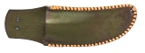 "TREEMAN KNIVES – JIM BEHRING CUSTOM SCAGEL STYLE SKINNER W/SHEATH (68641)" - Image 8 of 9