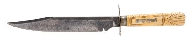 "Rare & Historic Alfred Hunter Bowie Knife Recovered from The Battle of San Jacinto (K10241)" - Image 2 of 20