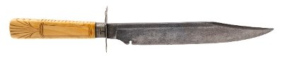 "Rare & Historic Alfred Hunter Bowie Knife Recovered from The Battle of San Jacinto (K10241)" - Image 1 of 20