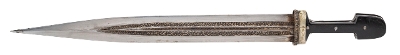 "Fine Niello-Decorated Caucasian Kindjal (Qama), Dagestan (Kubachi), Late 19th Century (68464)" - Image 6 of 12