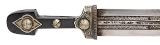 "Fine Niello-Decorated Caucasian Kindjal (Qama), Dagestan (Kubachi), Late 19th Century (68464)" - Image 2 of 12