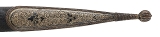 "Fine Niello-Decorated Caucasian Kindjal (Qama), Dagestan (Kubachi), Late 19th Century (68464)" - Image 5 of 12