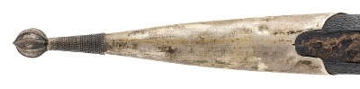 "Fine Niello-Decorated Caucasian Kindjal (Qama), Dagestan (Kubachi), Late 19th Century (68464)" - Image 10 of 12