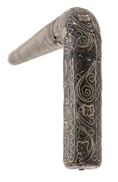 "Ottoman Empire Decorated Dagger Cane (69503)" - Image 13 of 16