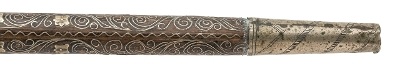 "Ottoman Empire Decorated Dagger Cane (69503)" - Image 3 of 16
