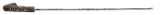 "Ottoman Empire Decorated Dagger Cane (69503)" - Image 12 of 16