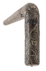 "Ottoman Empire Decorated Dagger Cane (69503)" - Image 13 of 16