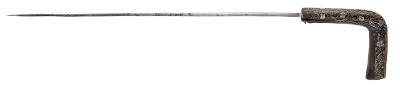 "Ottoman Empire Decorated Dagger Cane (69503)" - Image 8 of 16
