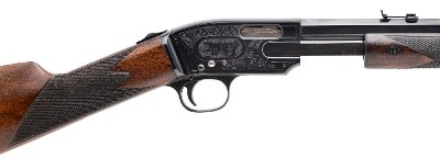 "Factory Engraved Meriden Firearms Model 15 Pump 22 LR (L2025-13765)" - Image 2 of 8
