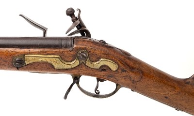 "Revolutionary War Dutch Flintlock Musket .77 Caliber (66107)" - Image 4 of 8