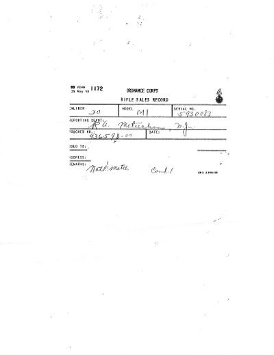"Springfield National Match M1 Garand rifle .30-06 (D2026-00474)(DTX)" - Image 9 of 9