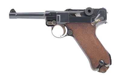 "DWM Krieghoff Backframe Inscription Luger 7.65 Para (D2026-00450)(DTX)" - Image 4 of 7