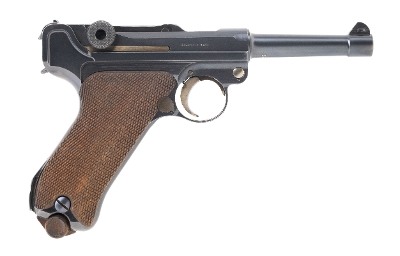 "DWM Krieghoff Backframe Inscription Luger 7.65 Para (D2026-00450)(DTX)" - Image 1 of 7