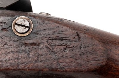 "U.S. Springfield Model 1866 2nd Allin Conversion Trapdoor Rifle .50-70 (64864)" - Image 6 of 10