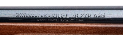 "WINCHESTER CUSTOM SHOP ""NORTH AMERICAN GAME SERIES"" MODEL 70 270 WSM (L2026-04011)" - Image 5 of 7