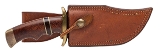 "JOHN NELSON COOPER CUSTOM ""YUCATAN SKINNER"" KNIFE W/SHEATH (68625)" - 6 of 8
