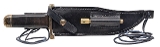 "GIL HIBBEN CUSTOM CONFEDERATE BOWIE KNIFE W/SHEATH (68669)" - 6 of 8