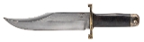 "GIL HIBBEN CUSTOM CONFEDERATE BOWIE KNIFE W/SHEATH (68669)" - 2 of 8