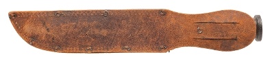 "WW2 WESTERN G46-8 FIGHTING KNIFE W/SHEATH (68672)" - Image 10 of 10