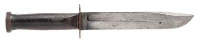 "WW2 WESTERN G46-8 FIGHTING KNIFE W/SHEATH (68672)" - Image 1 of 10