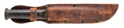 "WW2 WESTERN G46-8 FIGHTING KNIFE W/SHEATH (68672)" - Image 7 of 10