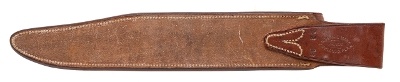 "RANDALL MODEL 12-13 THORP BOWIE SHEATH ONLY WITH WHITE STONE (68749)" - Image 3 of 4