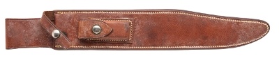 "RANDALL MODEL 12-13 THORP BOWIE SHEATH ONLY WITH WHITE STONE (68749)" - Image 1 of 4