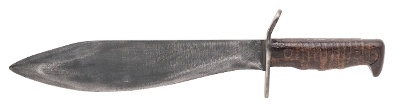 "WW1 PLUMB 1917 BOLO KNIFE W/SHEATH & BELT (68673)" - Image 3 of 11