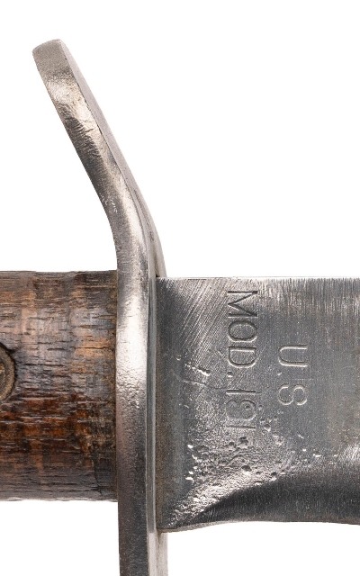"WW1 PLUMB 1917 BOLO KNIFE W/SHEATH & BELT (68673)" - Image 2 of 11