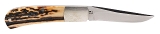 "THOMAS MCKISSACK SLIPJOINT STAG FOLDER (68711)" - 1 of 10